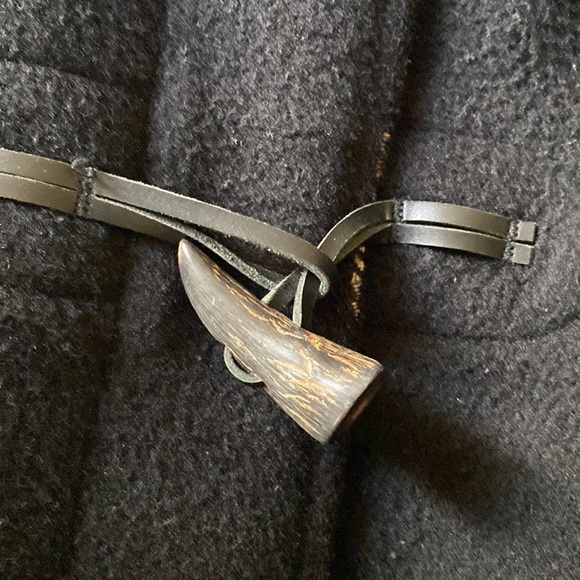 Vintage Burberry London Wool Duffle Coat with Hood Novacheck Lining - Picture 7 of 16